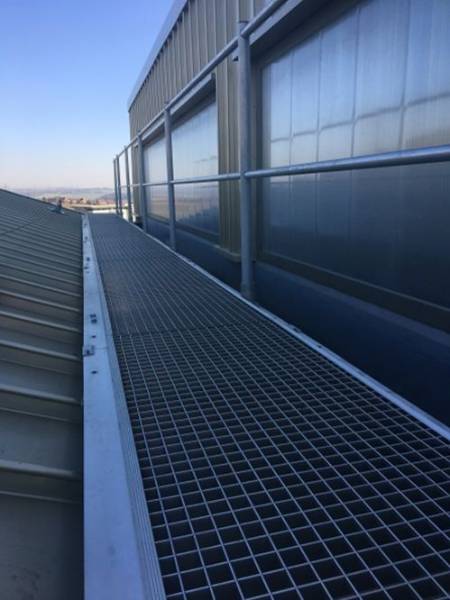 Ascent™ Aluminium Walkway System for Standing Seam Roofs