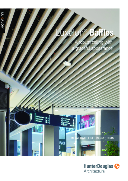 Luxalon Baffles Brochure