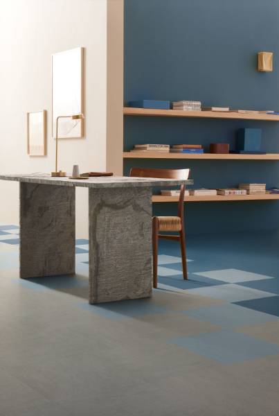 Modular Marmoleum - Linoleum tile flooring
