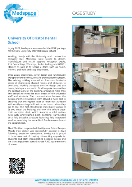 Case Study - Bristol Dental School