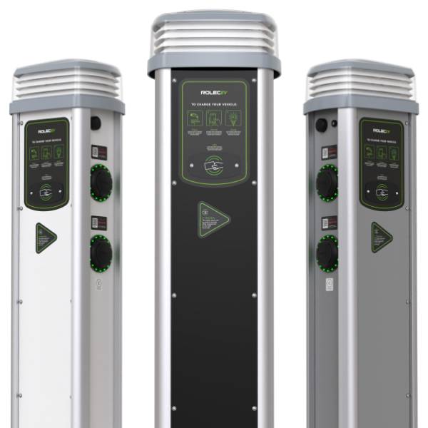 Rolec EV Quantum - Quad Socket - EV Charging Pedestal