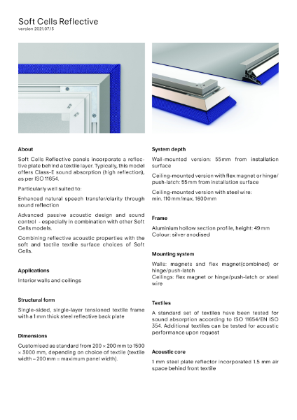 Soft Cells Reflective