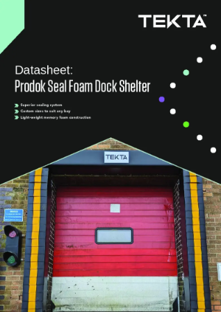 Datasheet - Prodok Seal Foam Dock Shelter