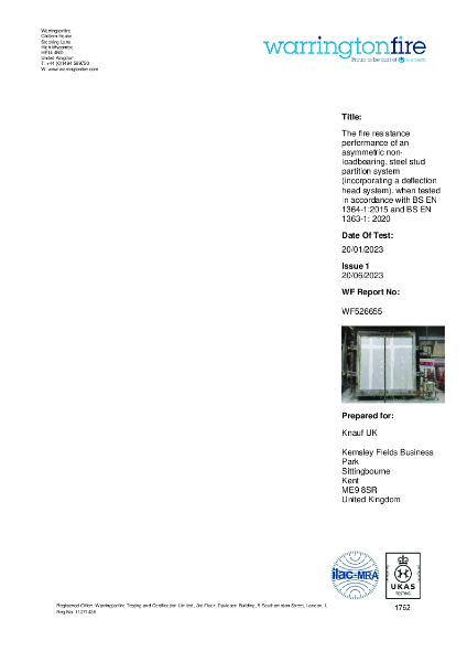 Fire Test Report - PC-92-070-6-2-15-PP-0-FTR