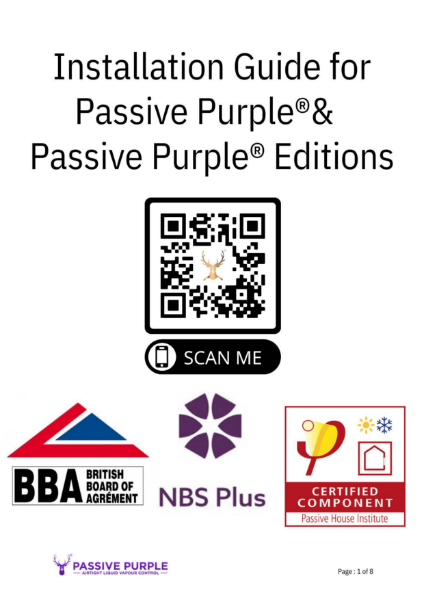 Passive Purple Spray Install Guide 2023