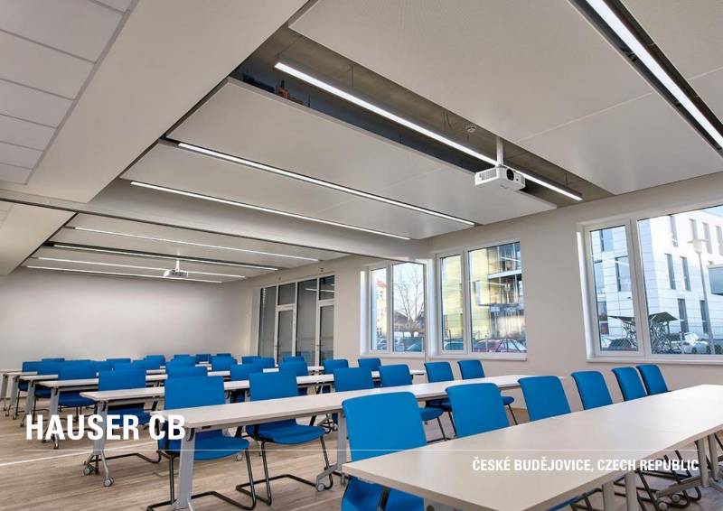 HAUSER CB - Metal Ceilings, LIGNA and NORTEC raised floors