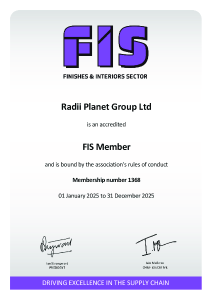 FIS Membership Certificate