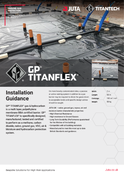 JUTA GP® Titanflex - Installation Guidance