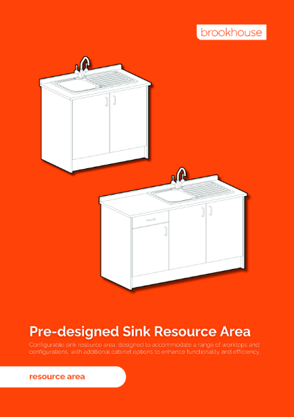 Pre-designed Sink Resource Area
