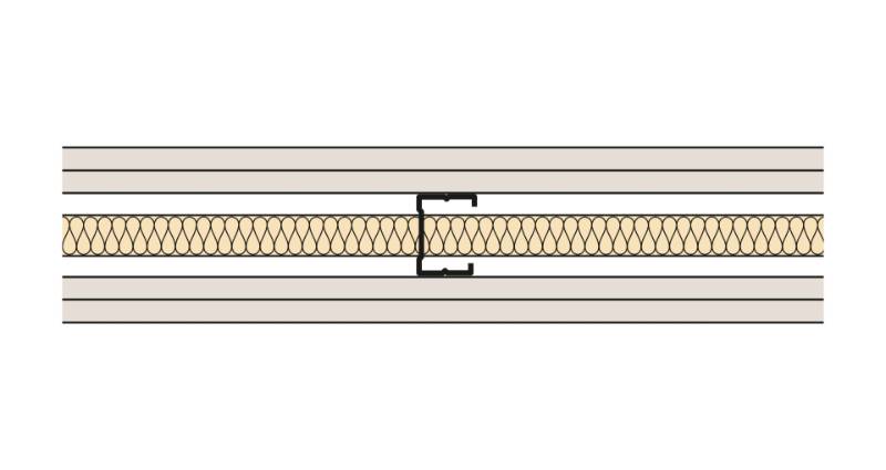 Siniat Single Frame Metal Stud Partition CS50R-215St-25G - Metal Stud Partitioning
