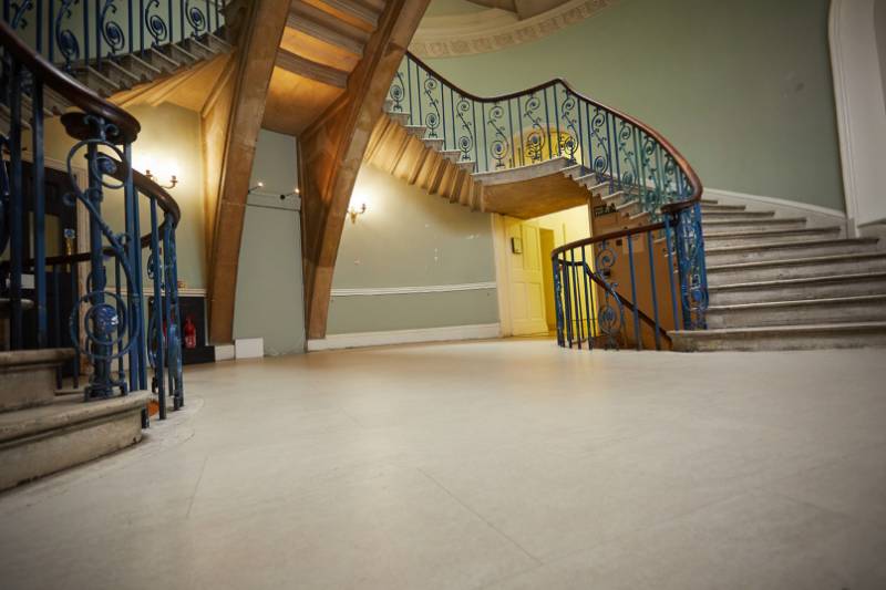 Somerset House - F. Ball takes floors up a step at Somerset House