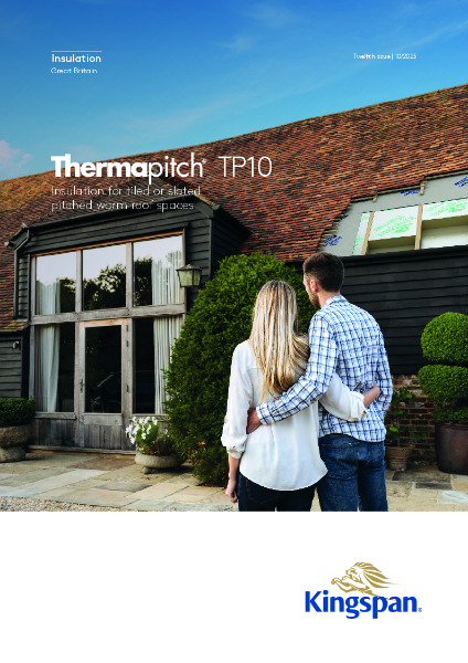 Kingspan Thermapitch TP10 brochure