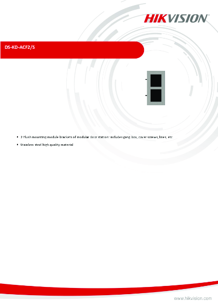 DS-KD-ACF2/S - Product Data Sheet