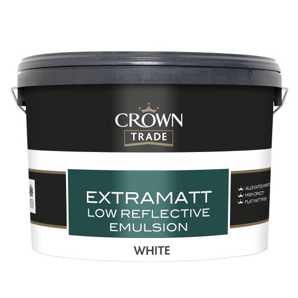 Crown Trade ExtraMatt Low Reflective Emulsion