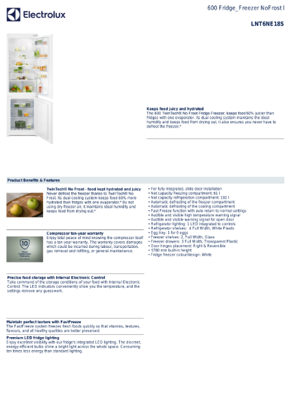 LNT6NE18S - Data Sheet