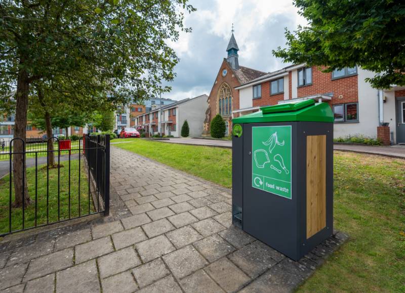 FX FP Food Waste Bin Housing - Food Waste Bin Housing