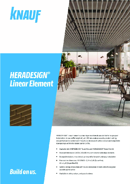 HERADESIGN® Linear Element