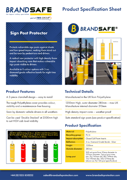Sign PostWRAP Protector - Brandsafe Spec Sheet