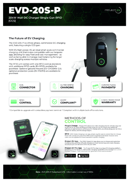 EVD-20S-P Datasheet