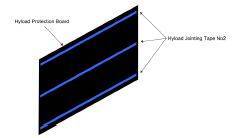 Hyload Protection Board - Polymeric board for protecting membranes