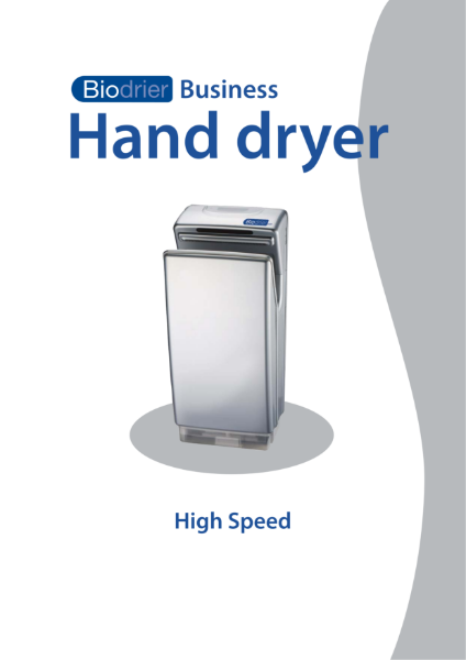 Biodrier Business (HD-BB70) User Manual