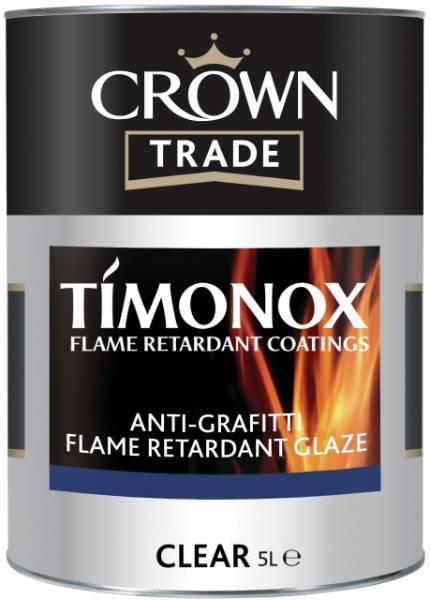 Crown Trade Timonox Anti-Graffiti Flame Retardant Glaze