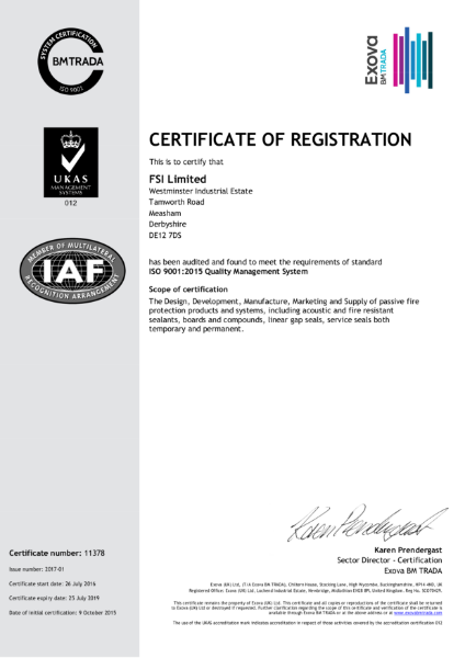 ISO 9001:2015 Certificate