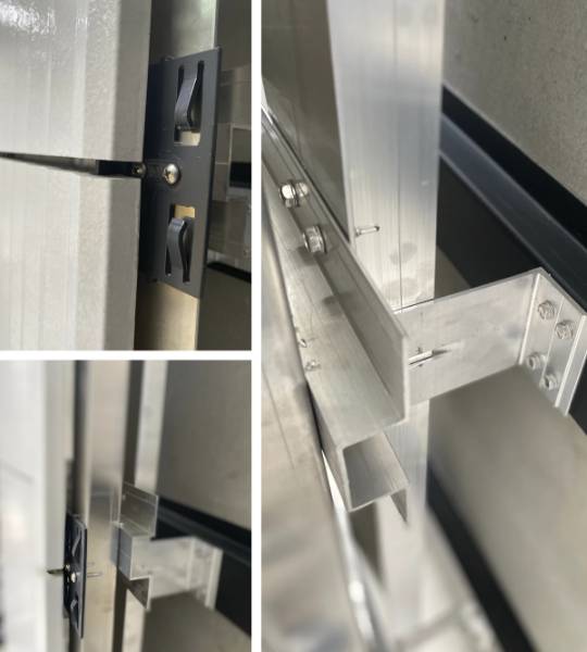 Q Vent Rainscreen Framing Systems - Aluminium Carrier Rail