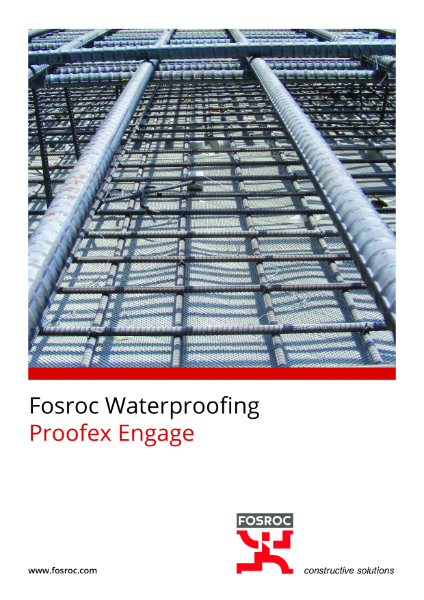 Fosroc Proofex Engage brochure UK0724