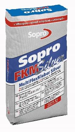 Sopro FKM® Silver 600 Extra Rapid Tile Adhesive