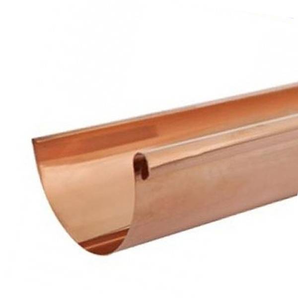 Alumasc Rainwater Infinity Copper Half Round Gutters