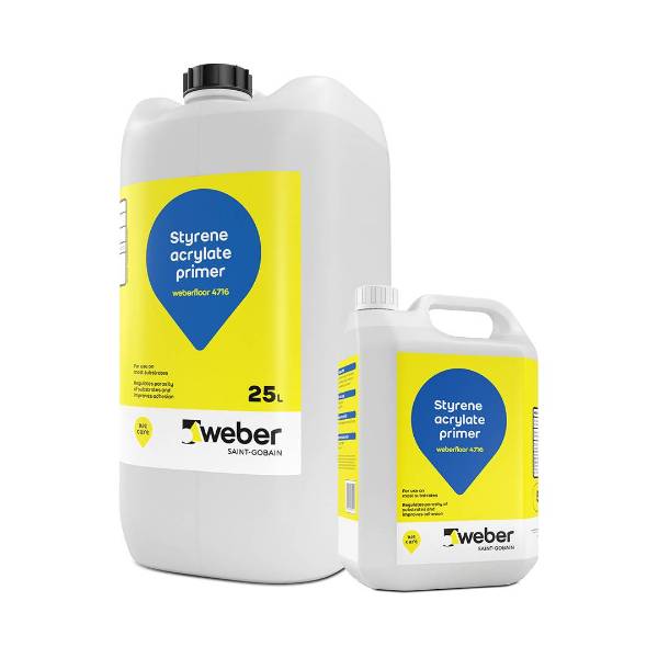 weberfloor 4716 primer - Acrylic-Based Priming And Bonding Agent