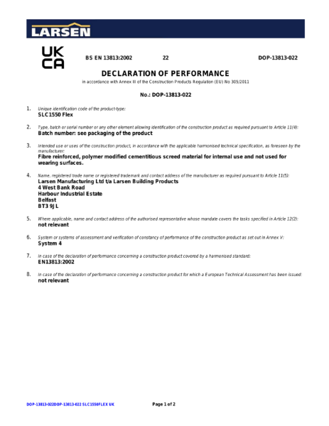 UK Conformity Assessed (UKCA)