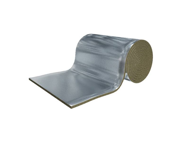 Foil-Faced Rock Fibre Duct Wrap