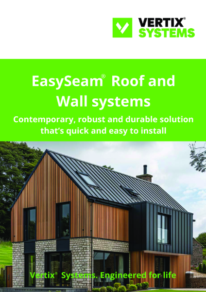 Vertix EasySeam Roof and Wall Systems Brochure