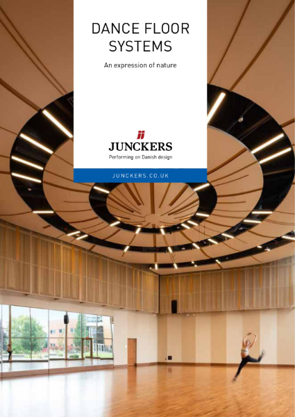 Junckers Dance floor systems brochure