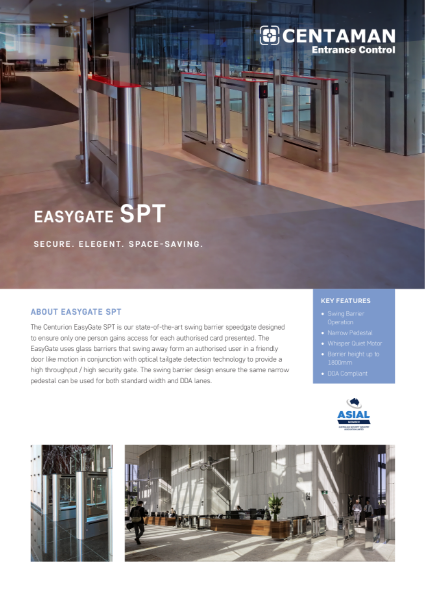 EasyGate SPT - Brochure