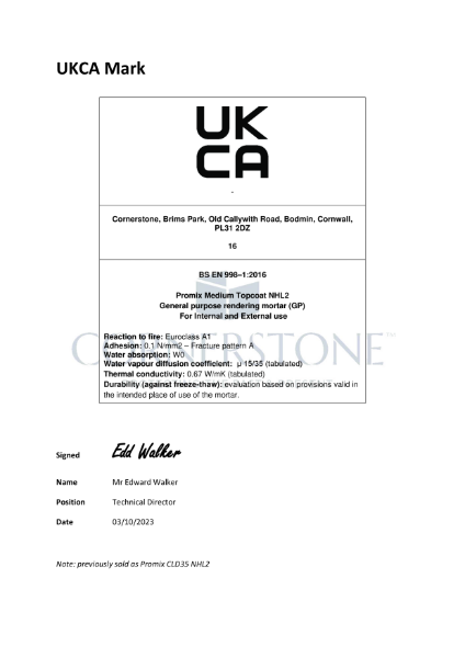 UK Conformity Assessed (UKCA)