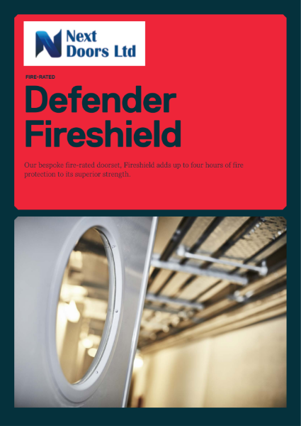Defender Fireshield - Fire Rated Steel Door Datasheet