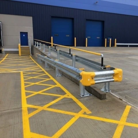 Armco Safety Barrier (Bolt Down) - Bolt Down Safety Barrier System