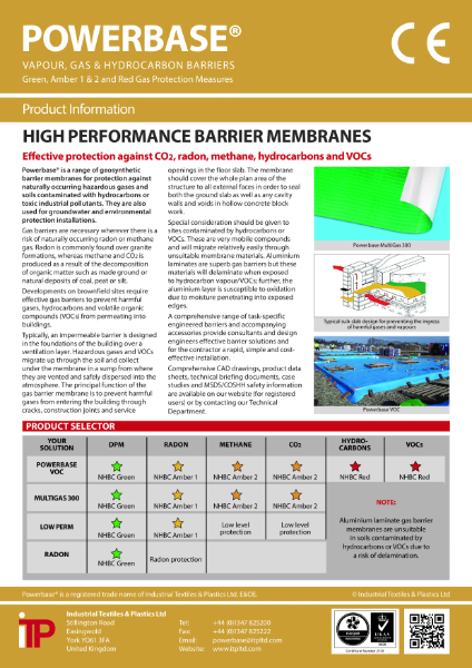 Powerbase®  Gas Barriers