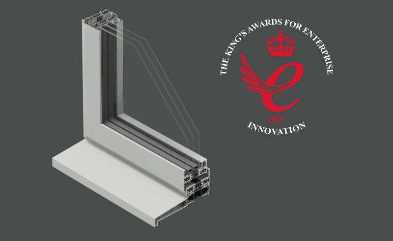 Classic Beaded French Window  - Aluminium Window