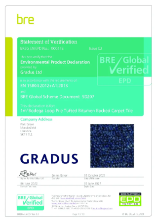 Gradus Bodega Carpet EPD