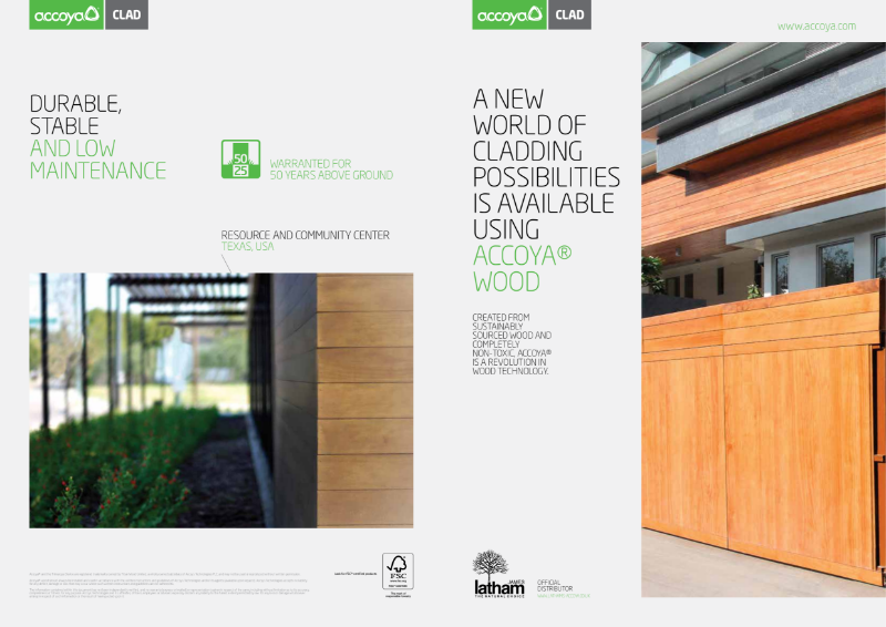 Cladding - Accoya