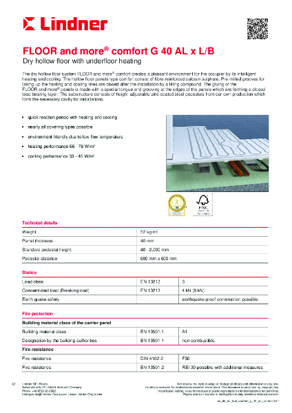 FLOOR and more® comfort_g_40_al_l_b