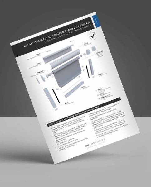 Roller Blockout System Technical Specification