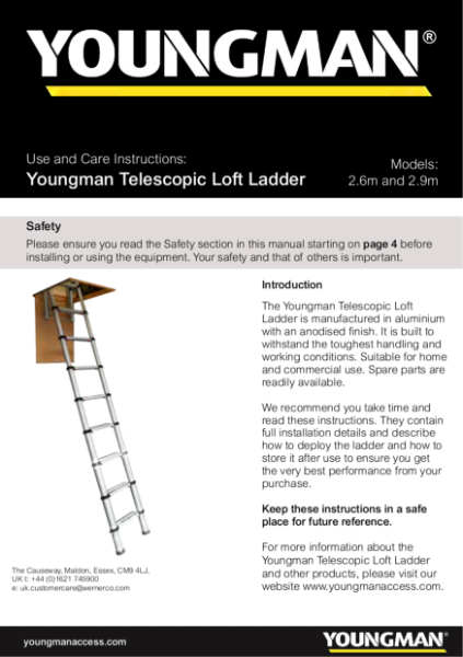 Youngman Ladder Spec