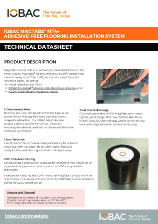 IOBAC MagTabs Tech Datasheet - v2 2026