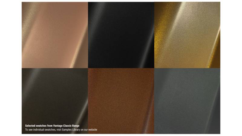 Vantage Range | Classic - High-Grade Architectural Powder Finishes