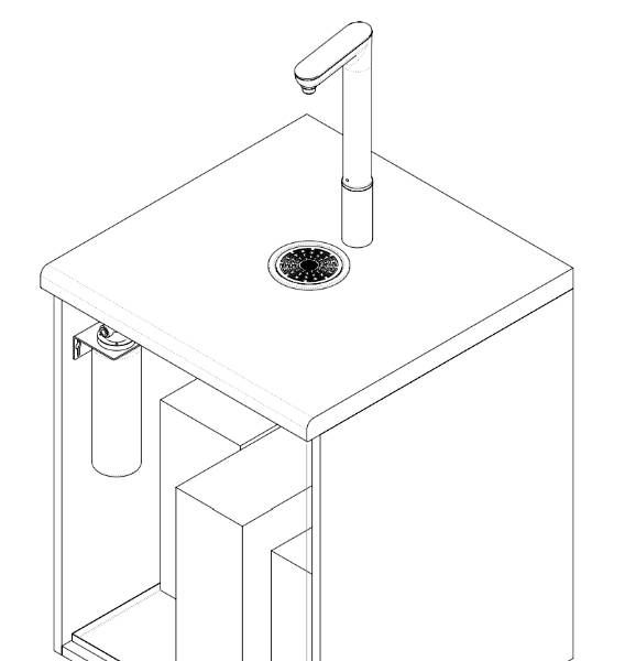 Aqua illi - Boiling, Chilled & Ambient (BCA) Water Tap - Fully Integrated Water Tap System